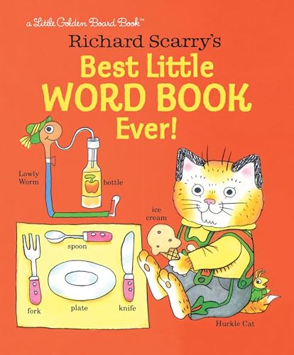 Richard Scarry's Best Little Word Book Ever! (Little Golden Board Book) von Golden Books